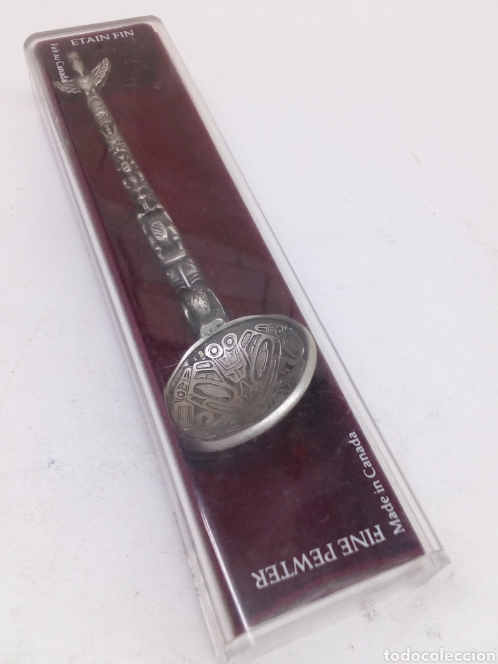Artesan&iacute;a: Cuchara Canada metalica - Foto 1