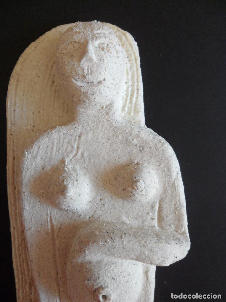 Artesan&iacute;a: Figura en Gres de Mujer en cinta - Embrazo - Maternidad - Foto 5