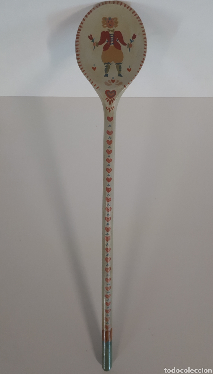 Artesan&iacute;a: Cuchara madera pintada a mano - Foto 3
