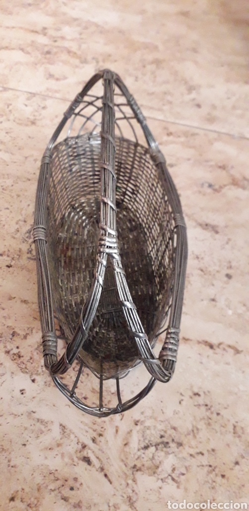 Artesan&iacute;a: Cesta alambre - Foto 2