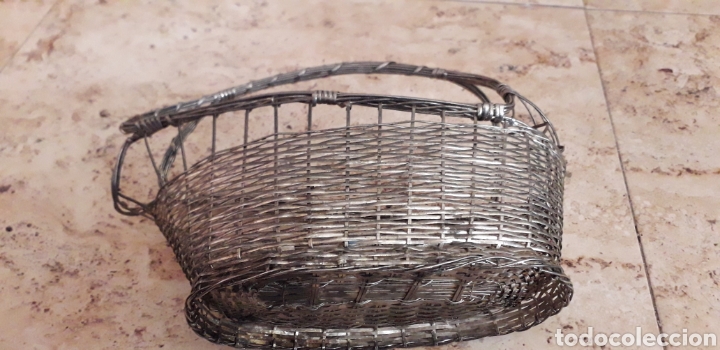 Artesan&iacute;a: Cesta alambre - Foto 3