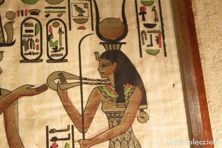 Artesan&iacute;a: pergamino egipto enmarcado - Foto 3