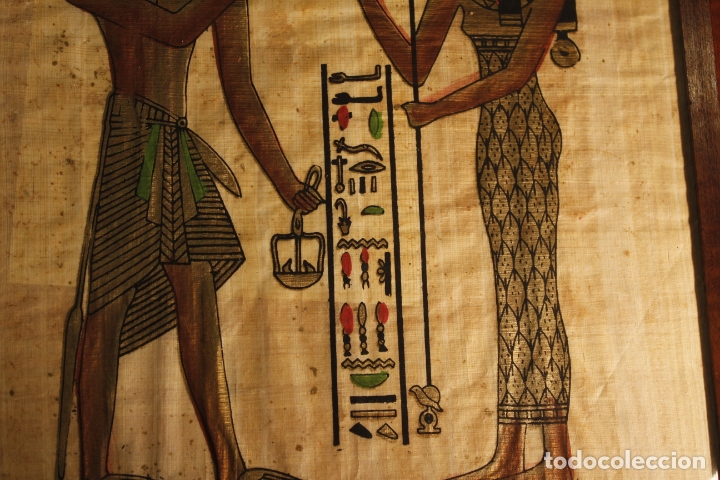 Artesan&iacute;a: pergamino egipto enmarcado - Foto 4