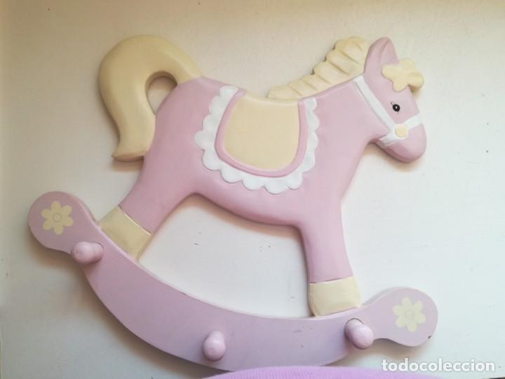 Artesan&iacute;a: Percha Infantil Caballito. - Foto 2