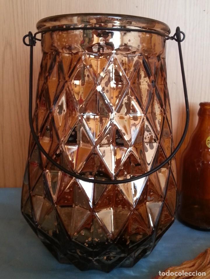 Artesan&iacute;a: Jarron en vidrio artesanal. - Foto 3