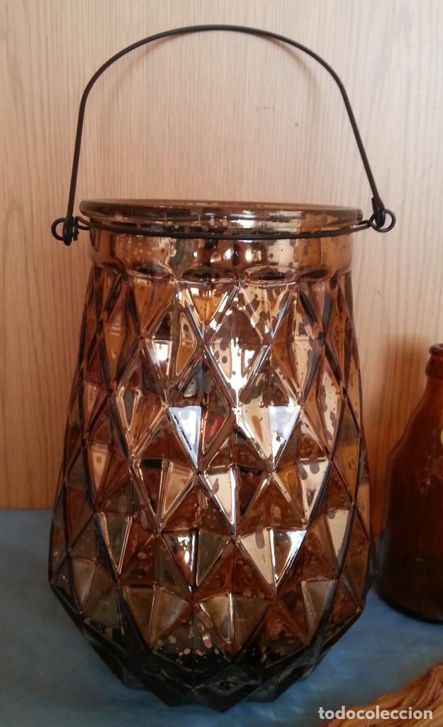 Artesan&iacute;a: Jarron en vidrio artesanal. - Foto 4