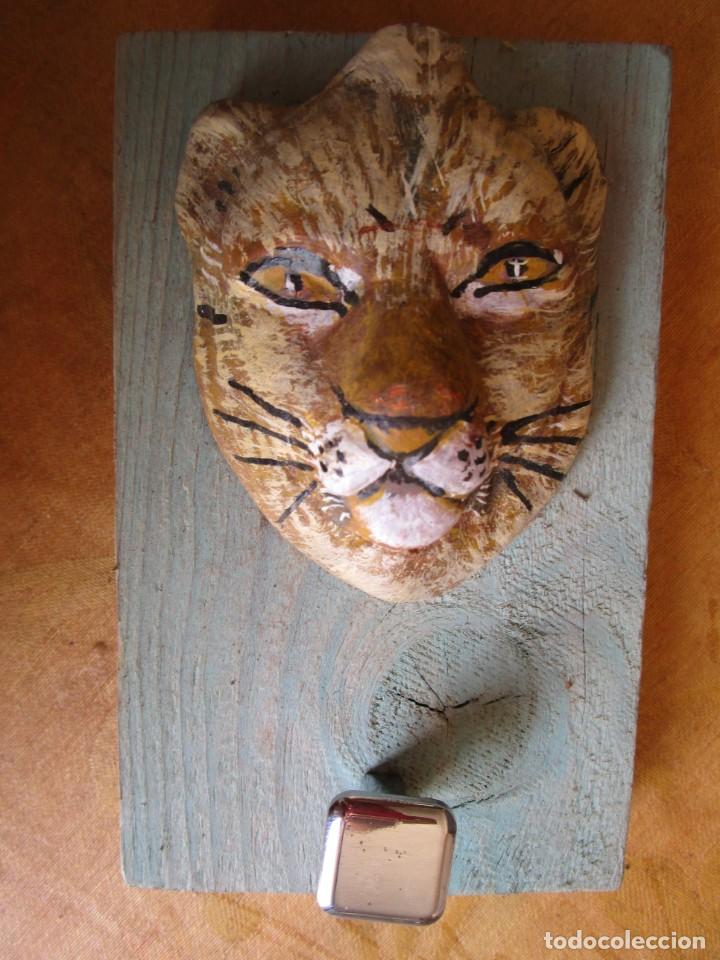 Artesan&iacute;a: Perchero tigre - Foto 2