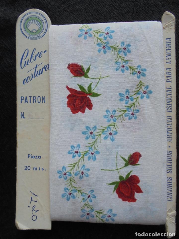 Artesan&iacute;a: Cinta vintage algod&oacute;n con flores - Foto 2