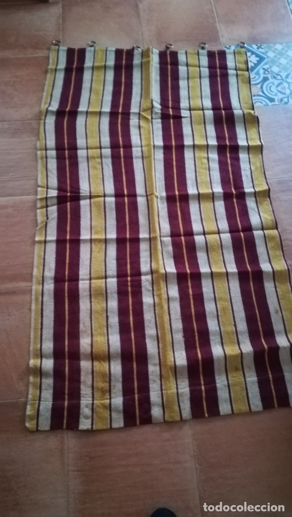 Artesan&iacute;a: CORTINA RUSTICA LISTAS - Foto 1