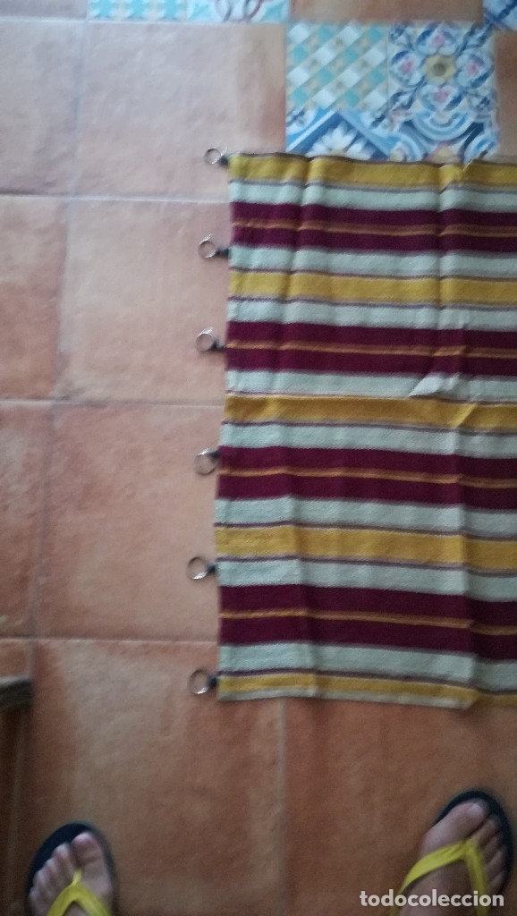 Artesan&iacute;a: CORTINA RUSTICA LISTAS - Foto 2