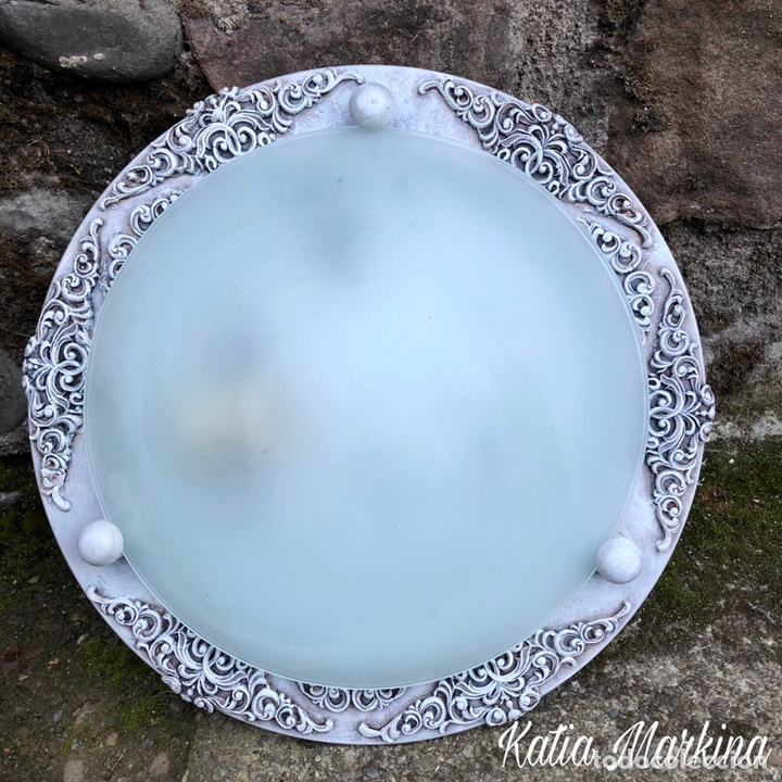 Artesan&iacute;a: Plaf&oacute;n aplique - Foto 3