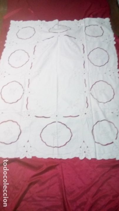 Artesan&iacute;a: Mantel hilo bordado - Foto 3