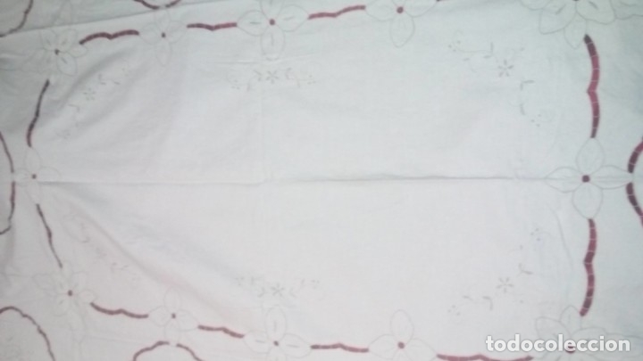 Artesan&iacute;a: Mantel hilo bordado - Foto 6