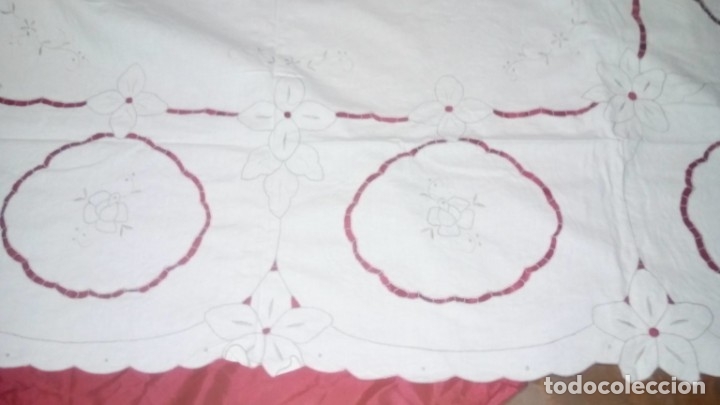 Artesan&iacute;a: Mantel hilo bordado - Foto 5