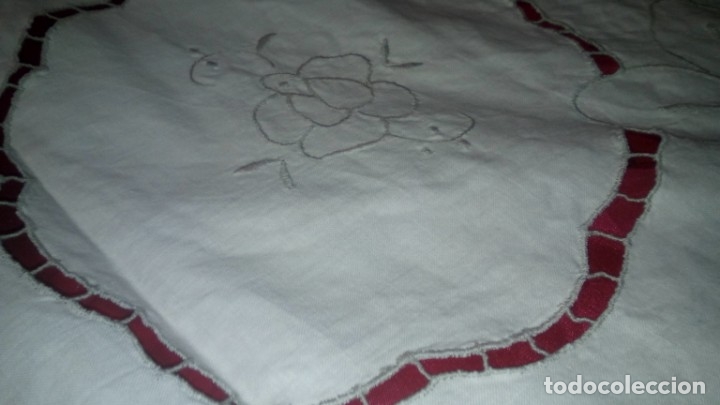 Artesan&iacute;a: Mantel hilo bordado - Foto 4