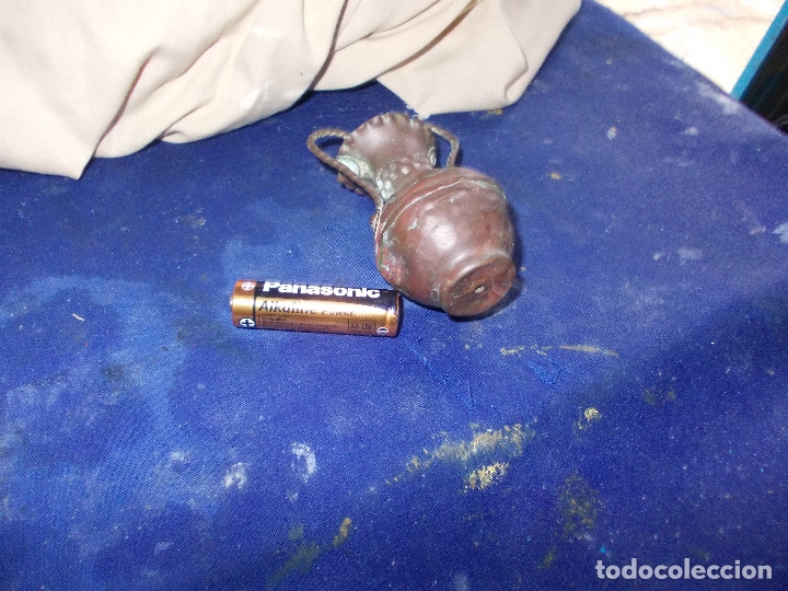 Artesan&iacute;a: jarroncito de cobre antiguo - Foto 4