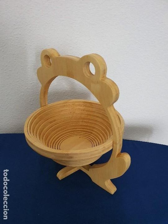 Artesan&iacute;a: FRUTERO MADERA PLEGABLE - Foto 2