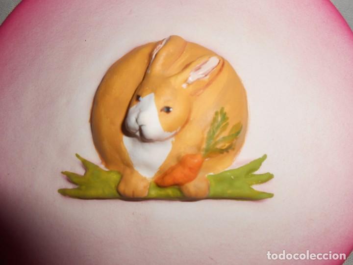 Artesan&iacute;a: Cuadro CONEJO de Papel Mach&eacute; - Foto 3