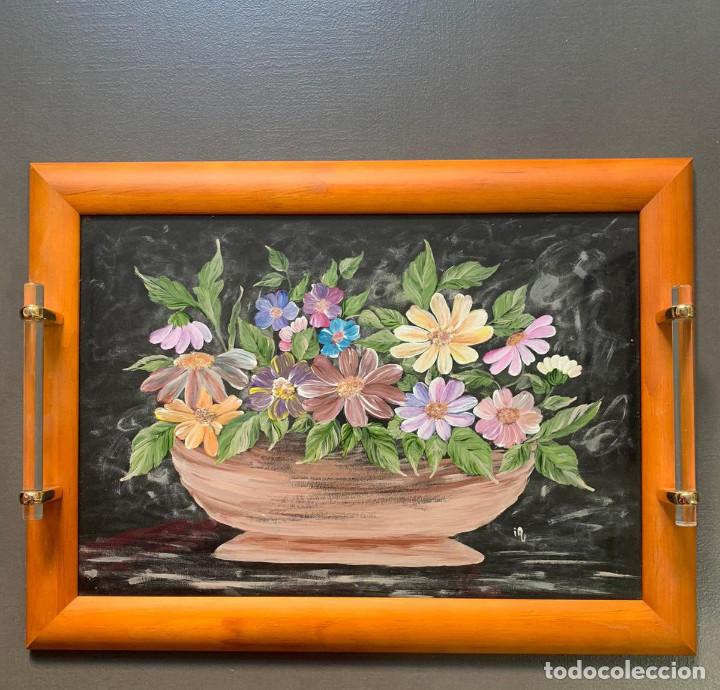 Artesan&iacute;a: Bandeja pintada a mano - Foto 1