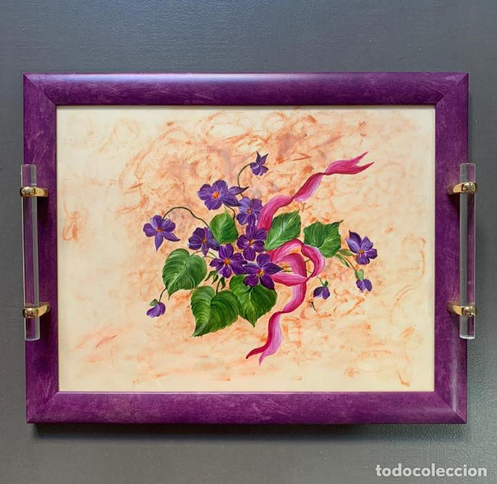 Artesan&iacute;a: Bandeja pintada a mano