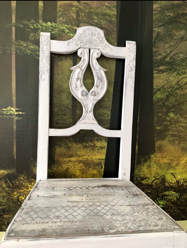 Artesan&iacute;a: Silla restaurada y tuneada . - Foto 3
