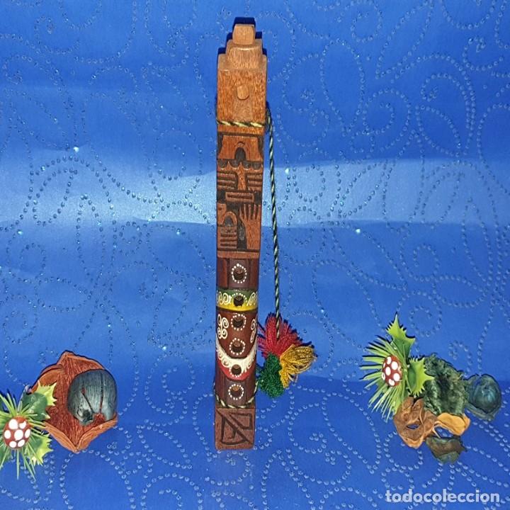 Artesan&iacute;a: COLORIDA TARKA TALLADA EN MADERA - Foto 1