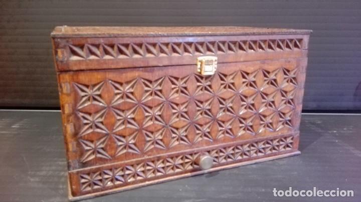 Artesan&iacute;a: CAJA DE MADERA HECHA A MANO - Foto 3