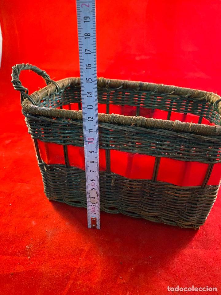 Artesan&iacute;a: Cesta de mimbre - Foto 2