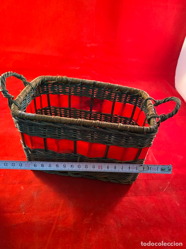 Artesan&iacute;a: Cesta de mimbre - Foto 3