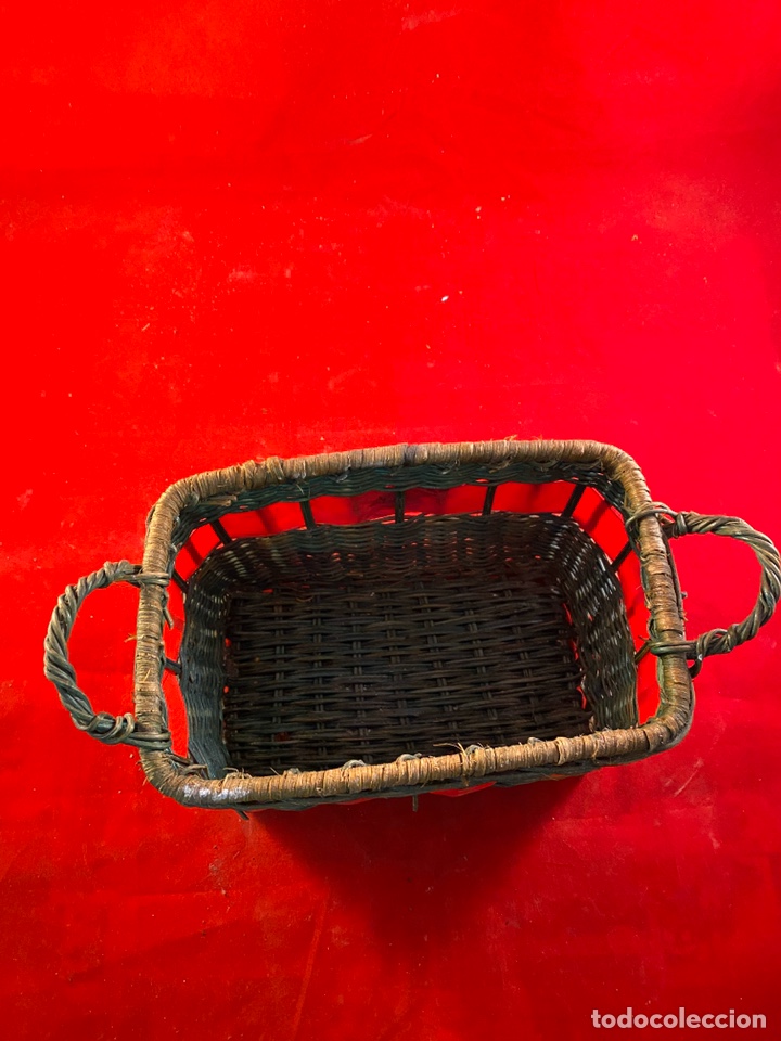 Artesan&iacute;a: Cesta de mimbre - Foto 4