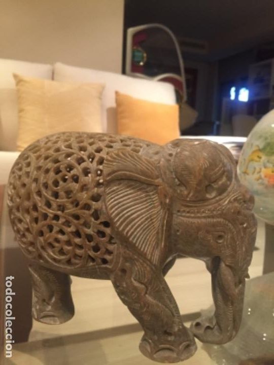 Artesan&iacute;a: Elefante de alabastro - Foto 1