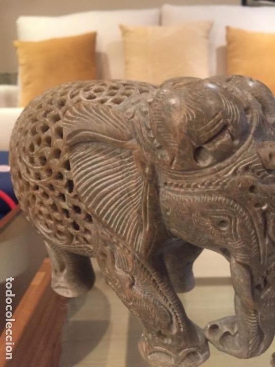 Artesan&iacute;a: Elefante de alabastro - Foto 2