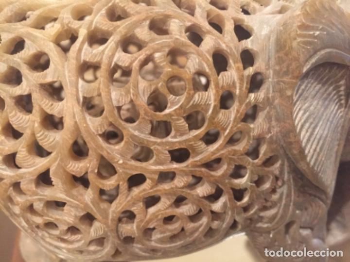 Artesan&iacute;a: Elefante de alabastro - Foto 3