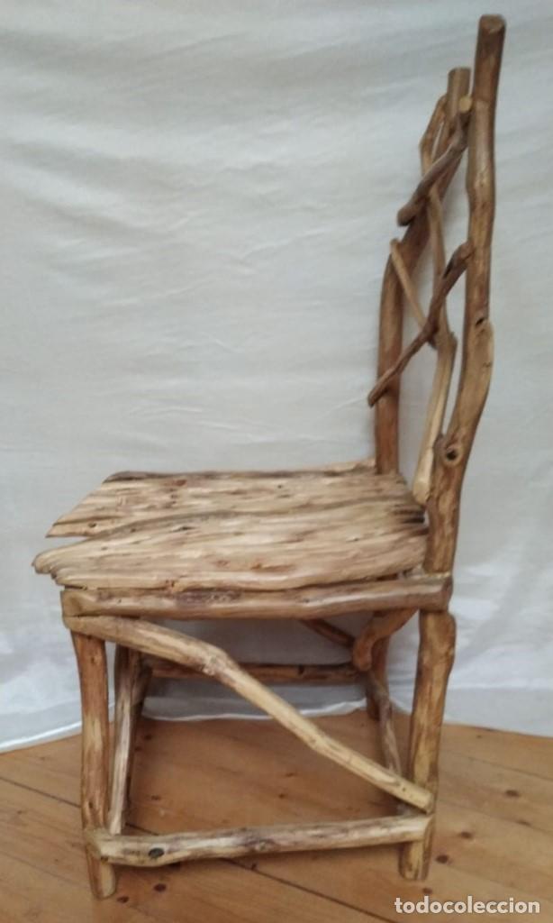 Artesan&iacute;a: silla de roble - Foto 4