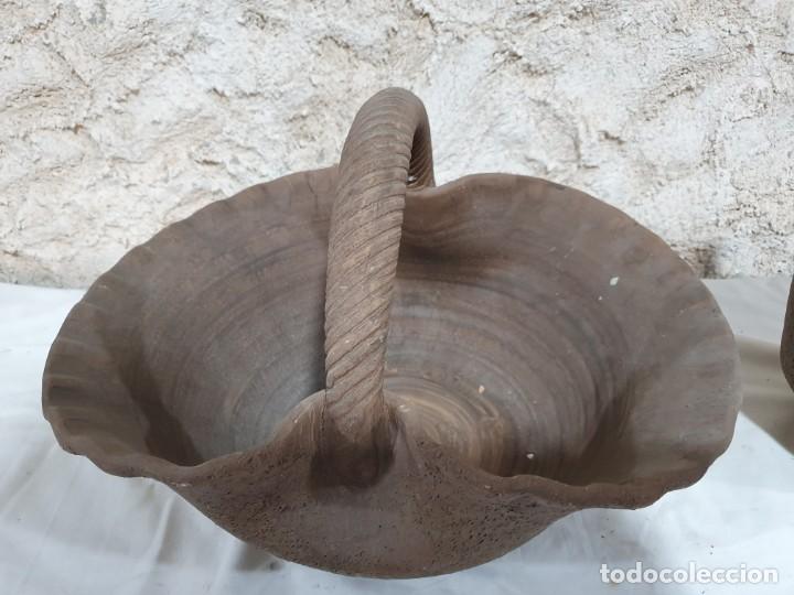 Artesan&iacute;a: BOTIJO Y CESTA DE CER&Aacute;MICA - Foto 2