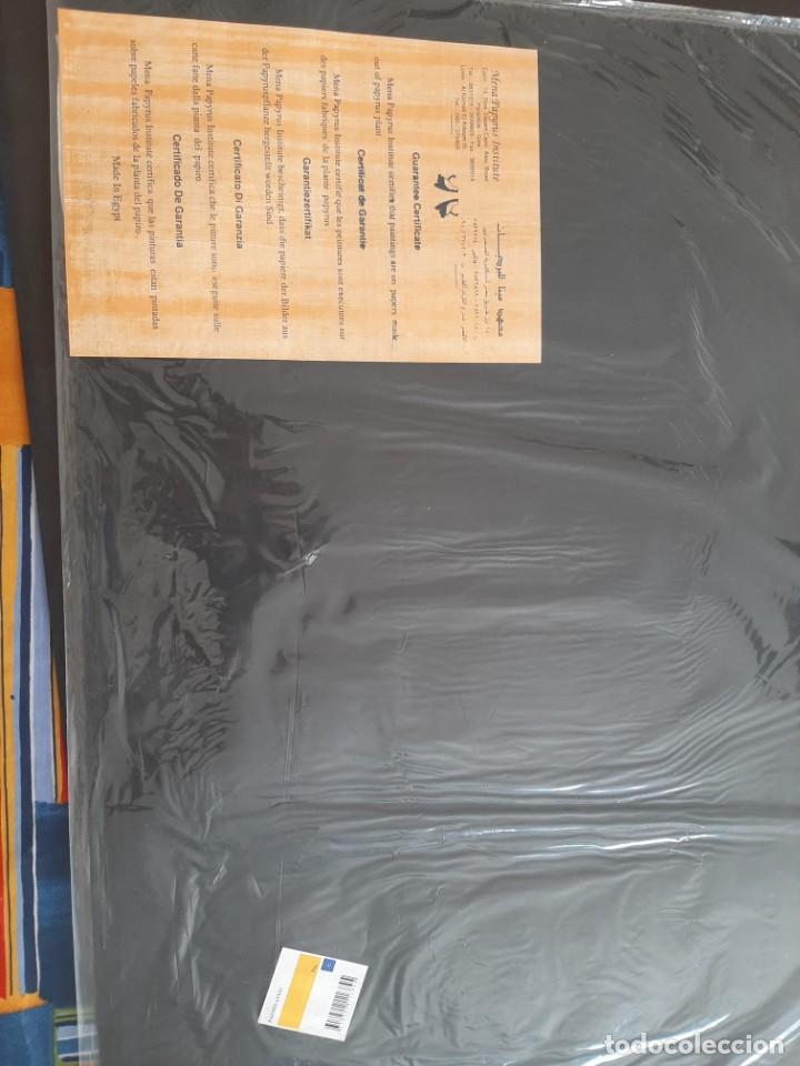 Artesan&iacute;a: Papiro Egipcio con certificado - Foto 2