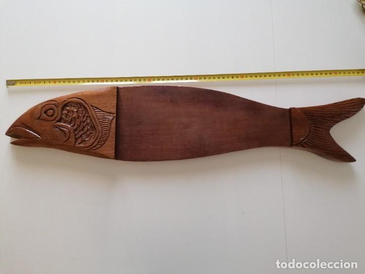 Artesan&iacute;a: TABLA DE MADERA EXPOSICI&Oacute;N DE SALM&Oacute;N - Foto 1