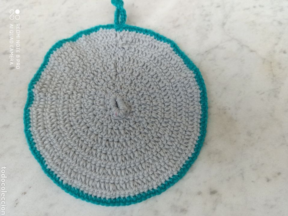 Artesan&iacute;a: agarraderas de ganchillo, sin usar - Foto 4