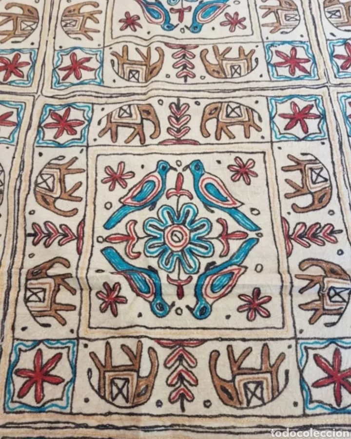 Artesan&iacute;a: Colcha comprada en la India - Foto 2