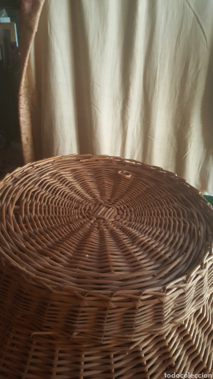 Artesan&iacute;a: Cesto de mimbre - Foto 3