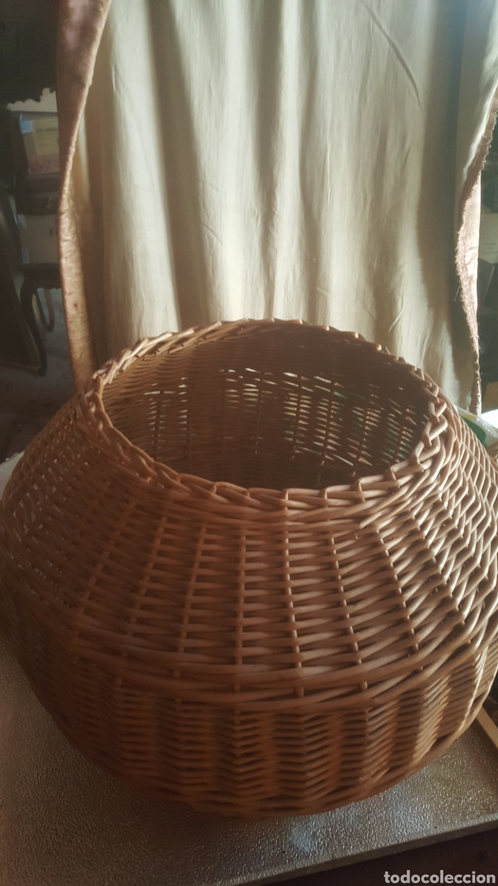 Artesan&iacute;a: Cesto de mimbre - Foto 2