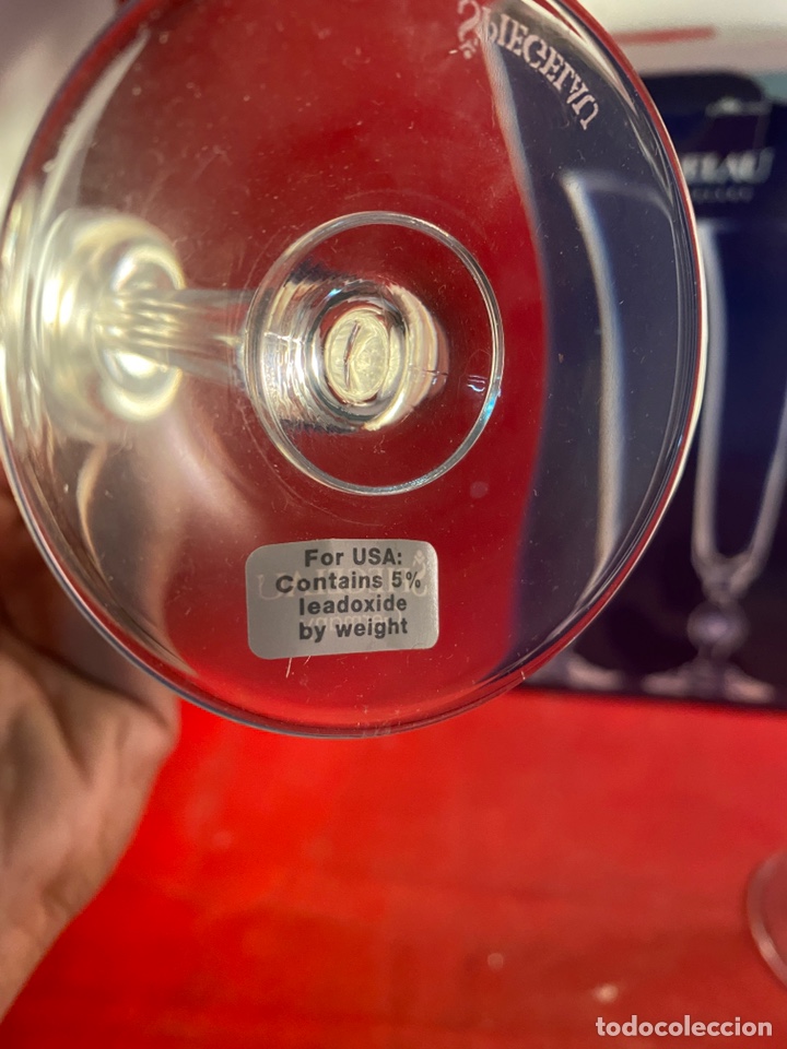 Artesan&iacute;a: Dos copas Cristal champ&aacute;n - Foto 5