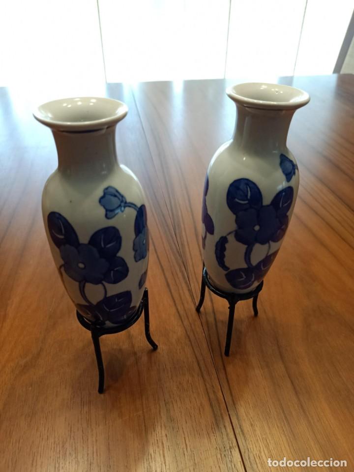 Artesan&iacute;a: Pareja jarrones ceramica - Foto 1