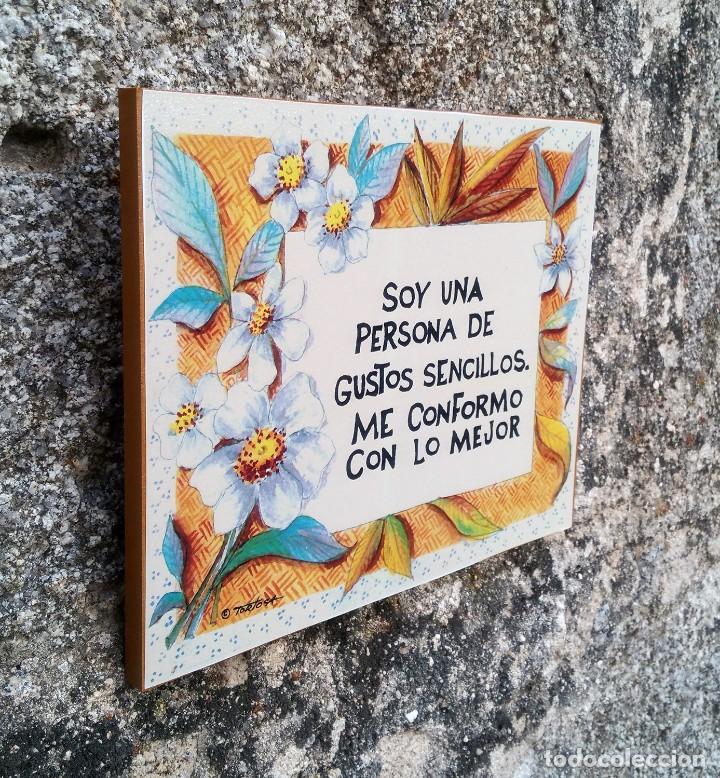 Artesan&iacute;a: Letrero Gustos Sencillos - Foto 2