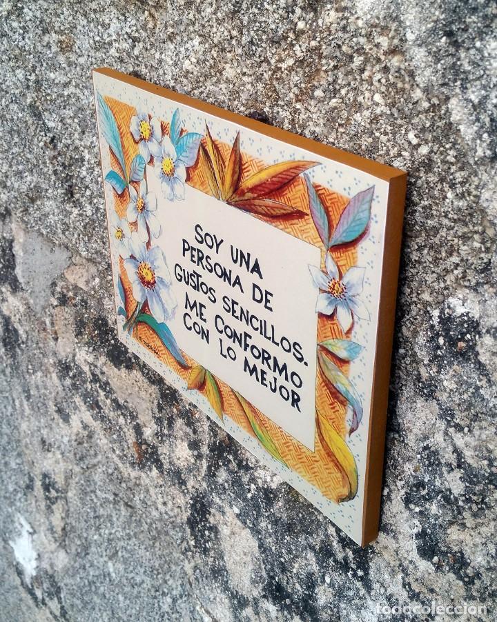 Artesan&iacute;a: Letrero Gustos Sencillos - Foto 4