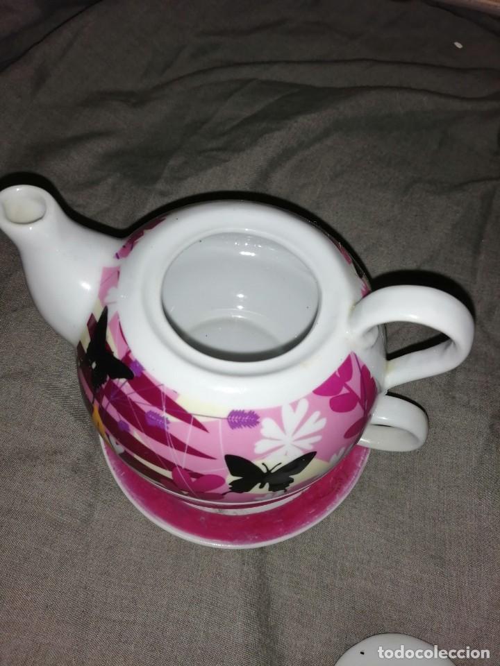 Artesan&iacute;a: Tetera con taza - Foto 3