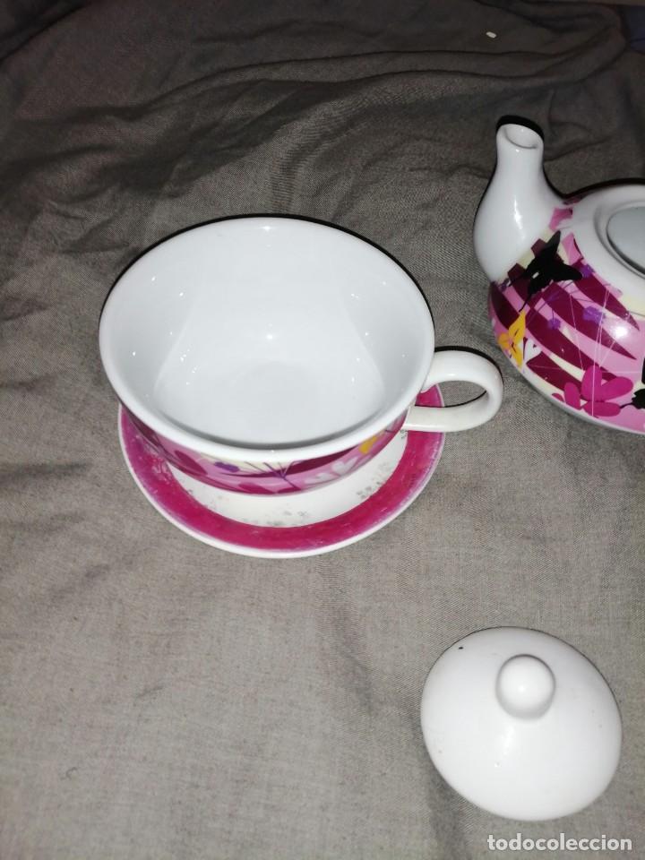 Artesan&iacute;a: Tetera con taza - Foto 4