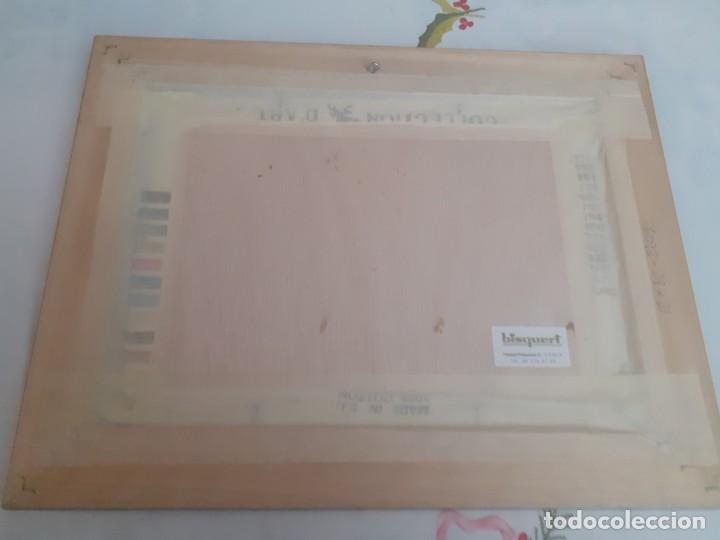 Artesan&iacute;a: cuadro de petitpoint actual enmarcado - Foto 3