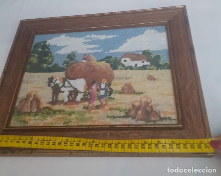 Artesan&iacute;a: cuadro de petitpoint actual enmarcado - Foto 4