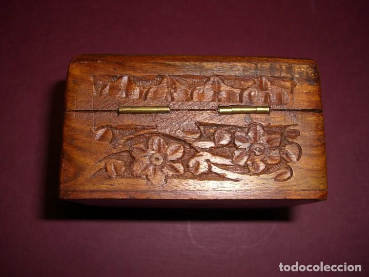 Artesan&iacute;a: CAJA EN MADERA TALLADA - Foto 4